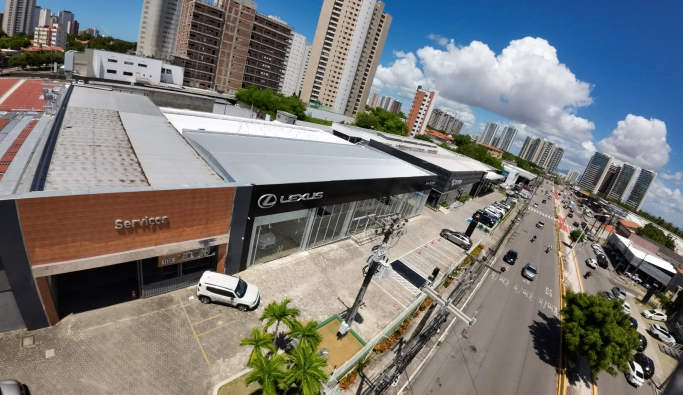 Lexus Fortaleza, vista aérea