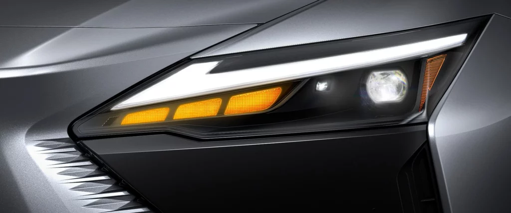 Imagem externa do lexus rz500e